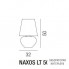 Vistosi NAXOS LT 50 BC BC — Настольный светильник NAXOS