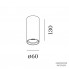 Wever & Ducre 133564B5 — Потолочный накладной светильник SOLID petit 1.0