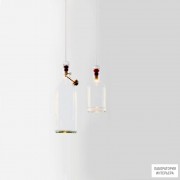 Wever & Ducre 210163W2+90019014 — Потолочный подвесной светильник CORK 1.0 LED 2700K WHITE bottle 2