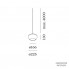 Wever & Ducre 236289P9 — Потолочный подвесной светильник WETRO 2.0