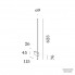 Wever & Ducre 370184B3 — Настенный накладной светильник FINLIN 1.0