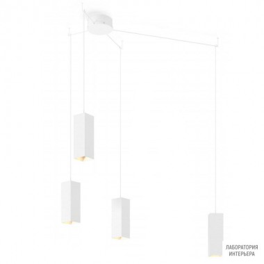 Wever & Ducre 90052005 + 4 x 227164W — Потолочный подвесной светильник BOX  MULTI