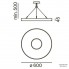 XAL 072-5256517O — Потолочный подвесной светильник CIRO 600 Suspended