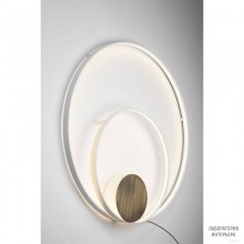 Zava Rings A 30 50 Pure white — Настенный накладной светильник