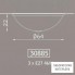 Zonca 30885 106 BS — Светильник потолочный накладной Essenza