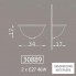 Zonca 30889 102 BS — Светильник настенный накладной Essenza