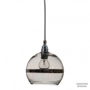 Ebb & Flow LA101323 — Потолочный подвесной светильник Rowan pendant lamp, platinum on grey - 15 см