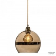 Ebb & Flow LA101327 — Потолочный подвесной светильник Rowan pendant lamp, gold on golden smoke - 22 см