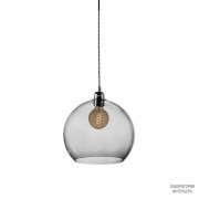 Ebb & Flow LA101632 — Потолочный подвесной светильник Rowan Pendant Lamp - Smokey Grey - 28 см