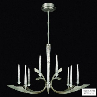 Fine Art Lamps 812540 — Потолочный подвесной светильник CRESCENTS SILVER