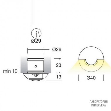 I-LED 92309 — Потолочный встраиваемый светильник Clap, хром