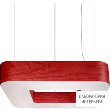 LZF CUAD SM LED DIM0-10V 26 Red — Потолочный подвесной светильник Cuad Club