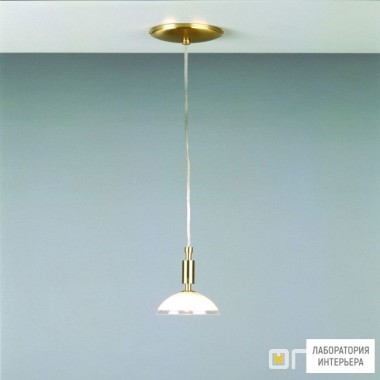 Orion HL 6-1438 1 gold-matt 438 klar-matt — Потолочный подвесной светильник Opaldesign single pendant, 10cm, brushed gold finish