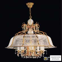 Orion LU 2205 8 gold — Потолочный подвесной светильник Oriental chandelier, 8 lamps, 24K gold plated